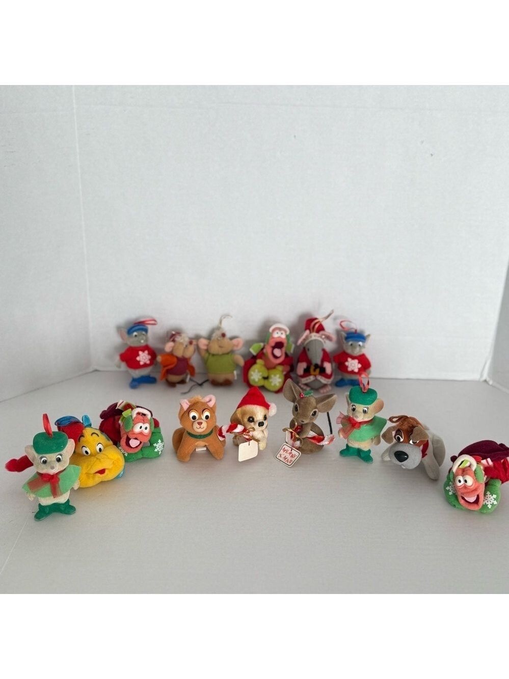 Disney McDonalds Christmas Ornaments Bundle of 15 Vintage Little Mermaid Gus Zac